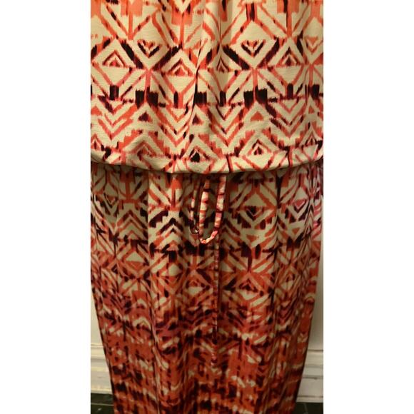 Dress Barn Geometric Multicolor Dress Size 14 - Picture 4 of 12
